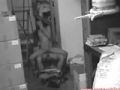 Spy cam : Une baise dans un hangar d'une bonne salope