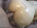 Bite dans son cul mouille